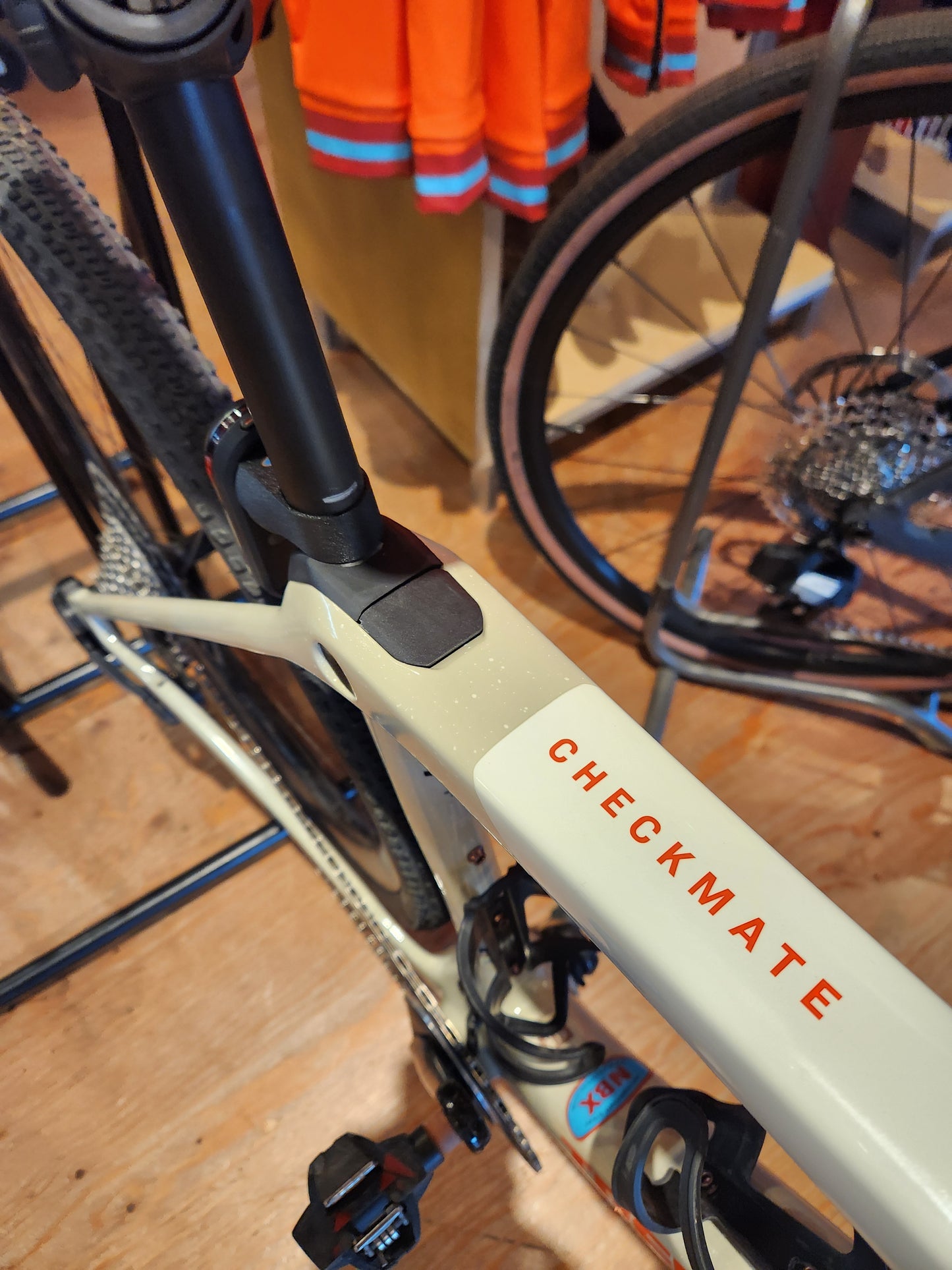 Trek Domane and Checkmate Garmin Varia Seat Post Mount